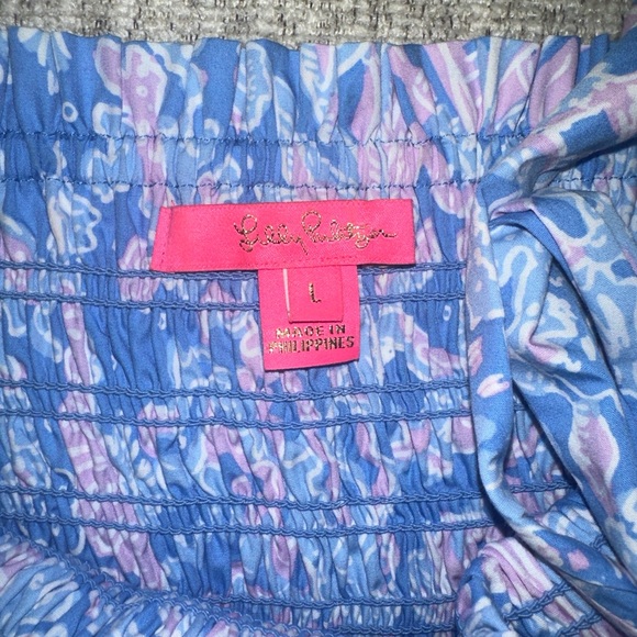 Lilly Pulitzer Rivera Smocked Top - Picture 3 of 3